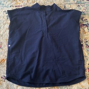 Figs Rafaela scrub top - Navy- Small (S)